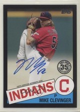 2020 Topps 1985 Baseball Black 93/199 Mike Clevinger #85A-MCL Auto a8r