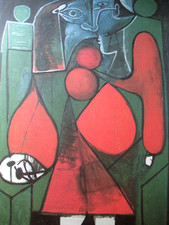 PABLO PICASSO: Schöne Lithographie limitiert auf 200 Exemplare, signiert 50x70cm