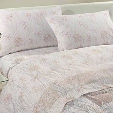 Caleffi Dalia Flowers Ivory Sheet Set | Chic ...