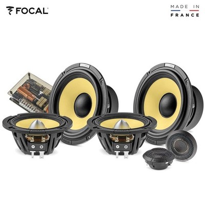 FOCAL ES165KX3E 3-Wege 16,5 cm (6.5'') Komponenten Lautsprecher System K2 POWER 