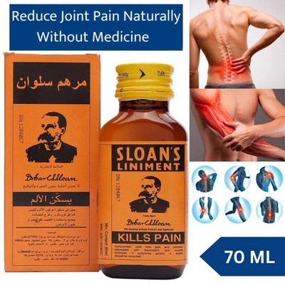 Herbal Sloan's Liniment Use for Muscle, Joint & all types of pain 70 ml