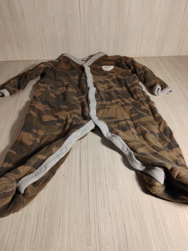 Dinosaur Hunter Carter's Camouflage 6 Months Button Up - Picture 3 of 5