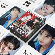 92pcs/set VTYPE lomo Star Photocards Photo Lomo Cards Fans Collection Printed Ca