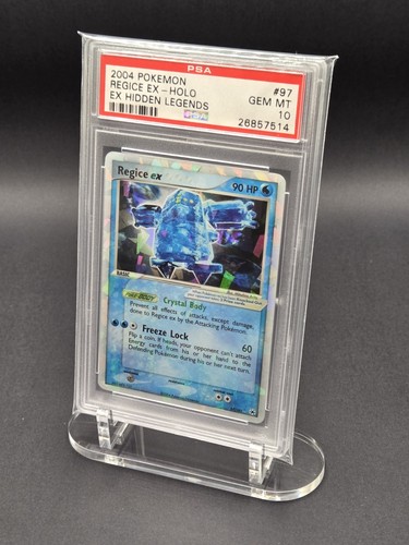 Regice ex graded PSA 10 for sale on eBay