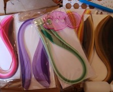  Quilling Kit New with Papers and Tools for Beginners Crafting Projects 