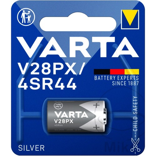 Varta SILVER Cylindr.V28PX/4SR44 Bl1 Batteria Per Fotocamera 4SR44 Ossido D Argento 145 Mah 6 2 V 1 Pz 650723 - Foto 7