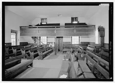 12. Interior view, general view of the south end gallery - Plymouth Friends