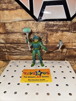 Fortnite 4'' MOISTY MERMAN Figure W/Slurp Pickaxe Helmet And Back Bling Gijoe