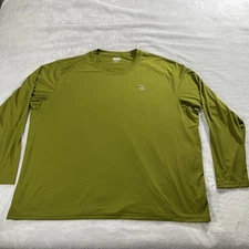 Duluth Trading Shirt Mens 3XL Green Alaskan Hardgear Long Sleeve