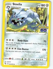 Steelix - 44/78 Pokémon GO - Pokémon TCG - 2022