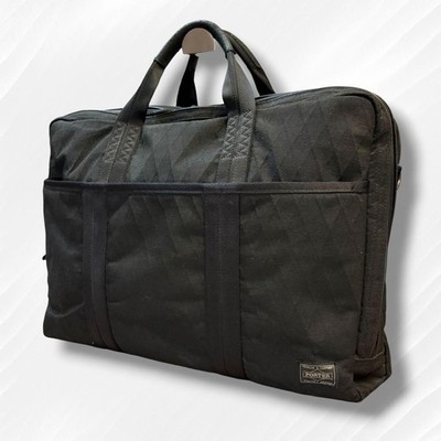 Porter Hybrid 3-Way 2-Layer Briefcase Business Bag Rare
