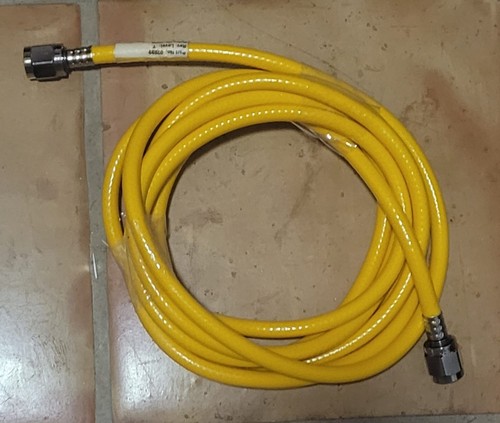 YELLOW MEDICAL AIR HOSE W/DISS FITTINGS VENTILATOR SHIPS FAST!!!