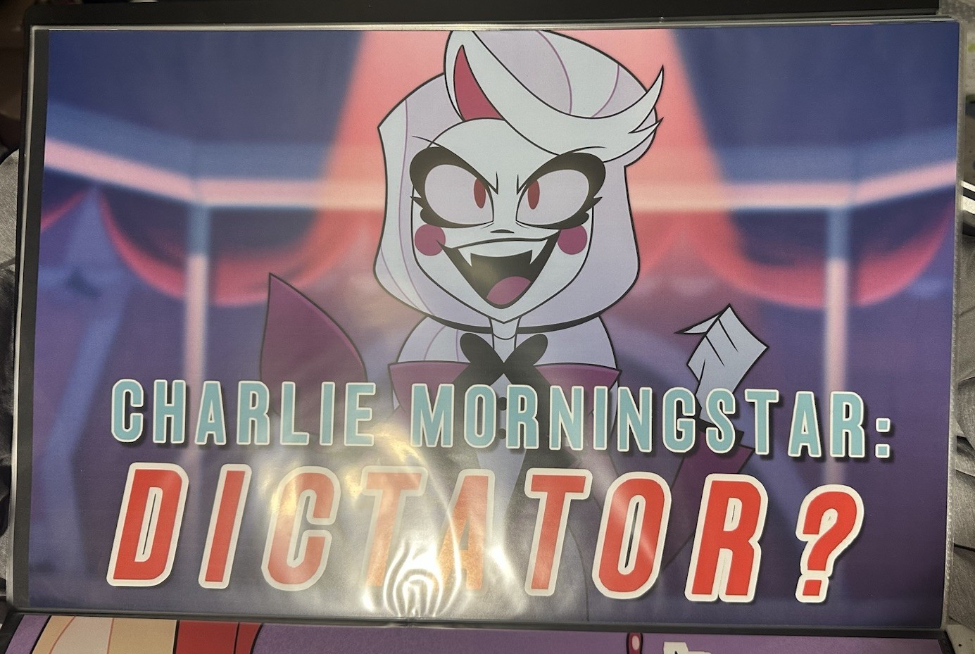 Official Hazbin Hotel Charlie Morningstar Dictator 11x17 Mini Poster Print