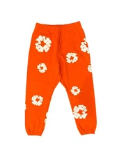Size M - Denim Tears Cotton Wreath Sweatpants Orange 🧡 NEW/100% Authentic!
