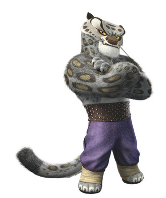 Tai Lung Kung Fu Panda Vinyl Car Decal Sticker 7'' Weatherproof