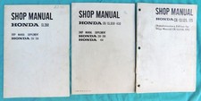1970s HONDA MOTORCYCLE SHOP MANUAL SUPPLEMENTS SL350 CB CL 350 450 125 175 CB450