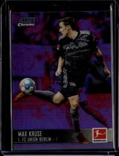 2021-22 Topps Stadium Club Chrome Bundesliga - Max Kruse #11 Purple Refractor...