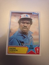 1983 Topps Baseball Montreal Expos Andre Dawson All Star Card