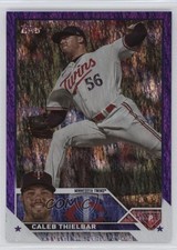 2023 Topps Update Purple Foil 565/799 Caleb Thielbar #US258 00gy