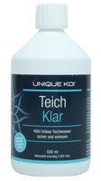 (19,98 Eur/L) Unique Koi Teichklar 500 Ml KläRt GrüNes Und TrüBes Wasser - FüR