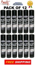 12x Black Plastic Restorer 300ml Bumper Trim Back to Black Exterior Car Spray