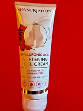 HYALURONIC ACID SOFTENING HELL CREAM WITH ROSEHIP OIL  SHEA BUTTER