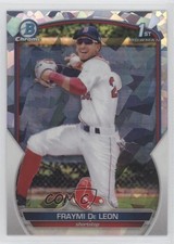 2023 Bowman Chrome Prospects Atomic Refractor Fraymi De Leon #BCP-97 0y2i