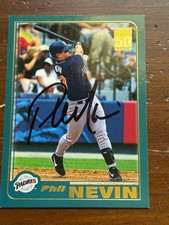 Signed  2001 Topps - Phil Nevin #9