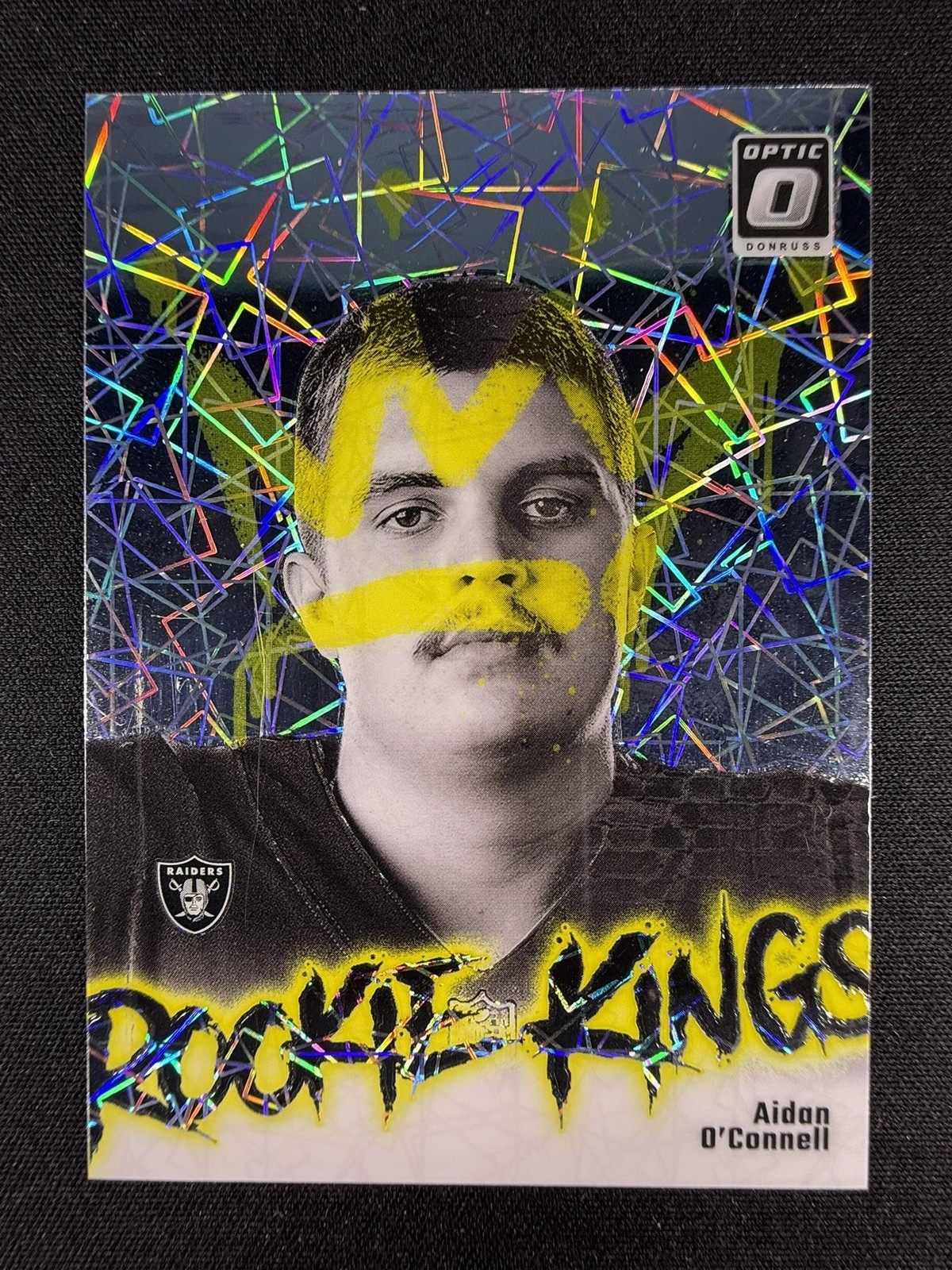 Aidan O'Connell Panini Donruss Optic Rookie Kings #2 Base