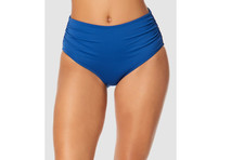 Anne Cole High-Waist Bikini Bottoms Blue SIze XL 9077