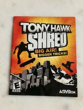Tony Hawk: Shred  PS3  Manual Only