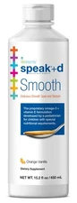 Lifetrients Speak+D Smooth Pediatric Liquid Vitamin Orange Vanilla 15.2Oz SEALED