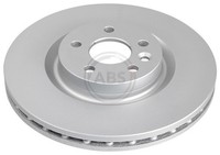 2X Bremsscheibe Beschichtet A.B.S. 18461 FüR L538 Range Jaguar Landrover L550