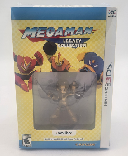 Mega Man Legacy Collection Collector's Edition Nintendo 3DS Sealed With Amiibo