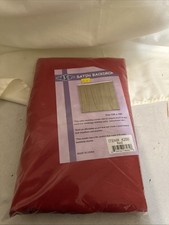Red Satin Backdrop Item 4200, Red size 10ft x 10ft