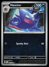 Haunter 055/094 Uncommon Phantasmal Flames Pokemon Reverse Holo Near Mint