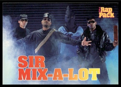 The Rap Pack Sir Mix-A-Lot 1991 Premier Cards #109