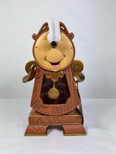 Disney Store Cogsworth Clock Beauty & The Beast BNIB
