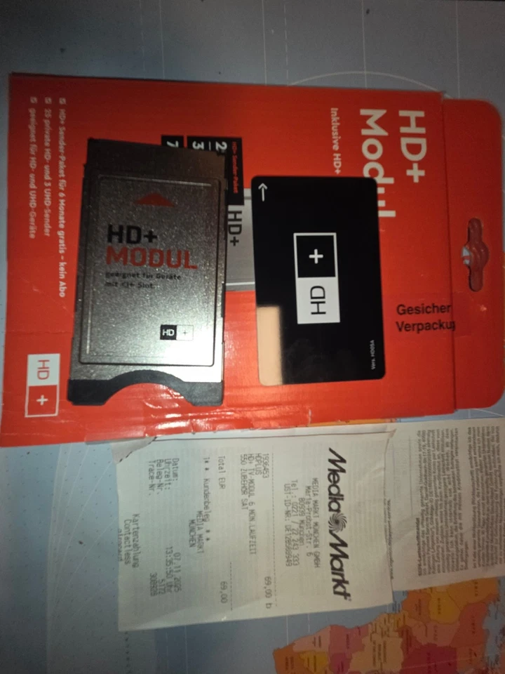 HD PLUS HD+ Modul inkl. 6 Monate HD+ Sender-Paket #1907403