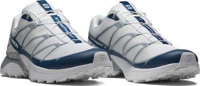 Salomon Gender Inclusive XT-Pathway 2 Sneaker White/Poseidon/Quarry Men s 12 New