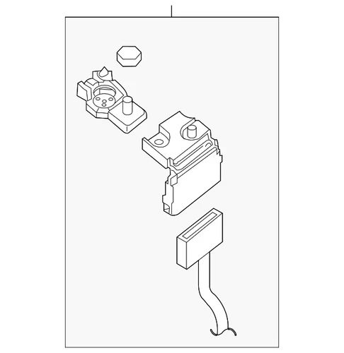 Genuine Nissan Engine Harness 24011-ZX80A