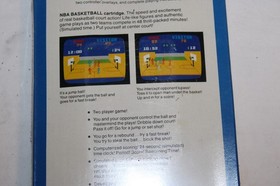 NEW 1979 MATTEL NBA BASKETBALL Game for INTELLIVISION ELECTRONICS Sealed