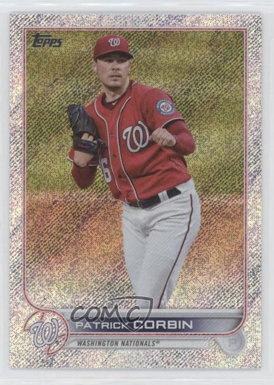 2022 Topps Series 2 Retail Foilboard 581/875 Patrick Corbin #525 0d8