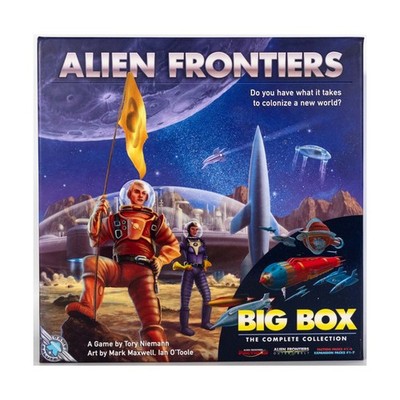 Clever Mojo Boardgame Alien Frontiers Big Box Box EX/NM