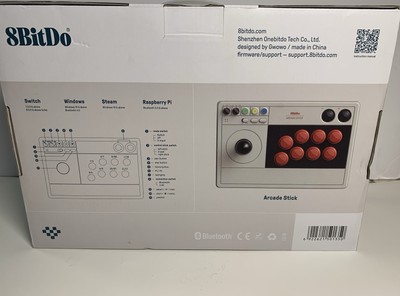 8Bitdo Arcade Stick for Nintendo Switch & Windows - Retro Styling