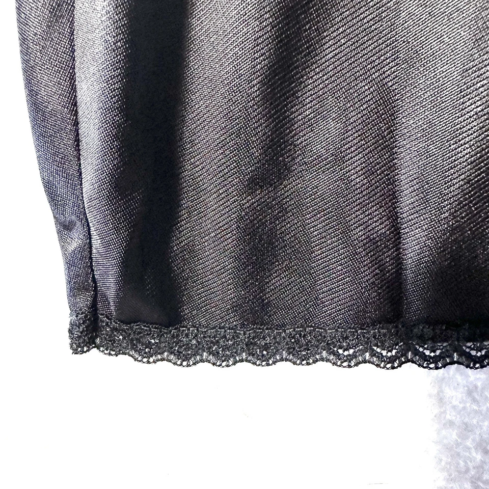 De colección Bestform Media Falda S Pequeña Negra Encaje Nylon Lencería Cottage Vamp Foto 3 de 4