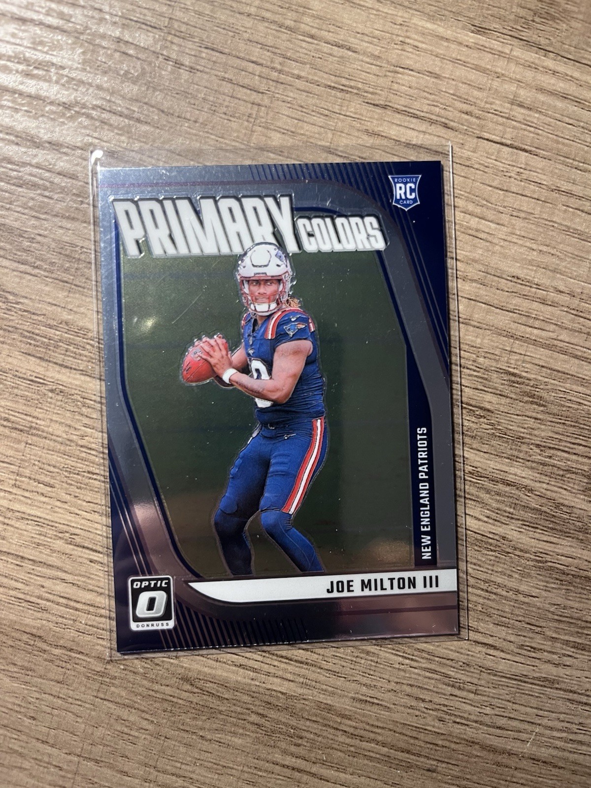 2024 Panini Donruss Optic - Rookie Primary Colors Joe Milton III #13 (RC)