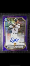 2026 Bowman Chrome Edward Florentino Prospect Auto Purple Mojo Refractor /199