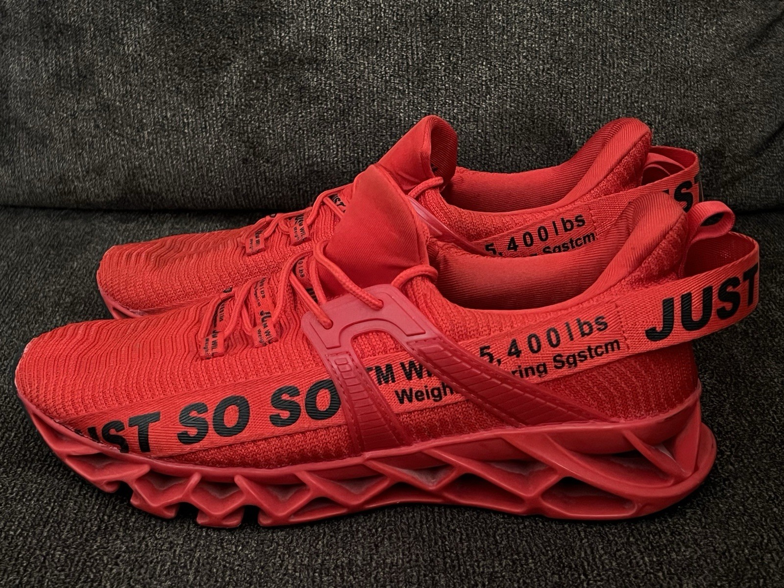 SAOLA Scarpe uomo Just So So colore rosso taglia 10 5