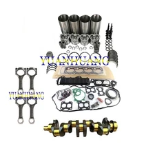 4M51 Overhaul Rebuild Gasket Kit +Crankshaft +ConRod For Mitsubishi engine Parts